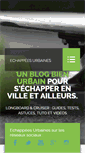 Mobile Screenshot of echappees-urbaines.fr