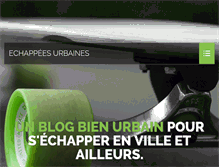 Tablet Screenshot of echappees-urbaines.fr